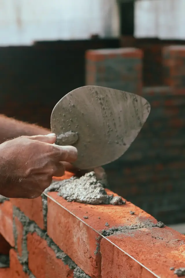 Side-return extension brickwork