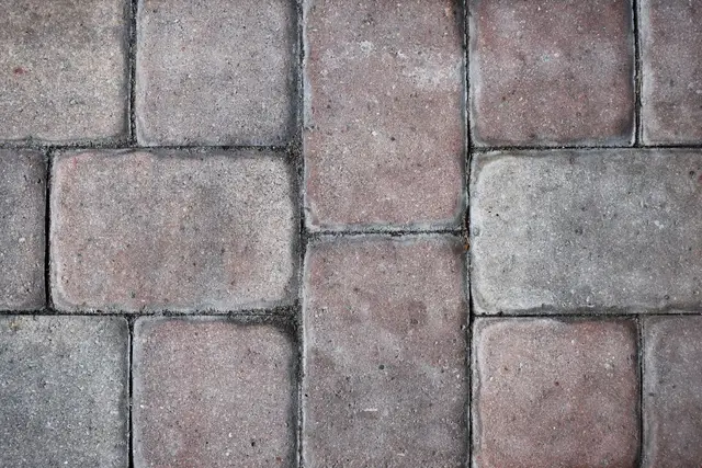 Block paved driveway