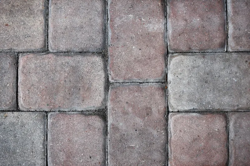 Block paved driveway