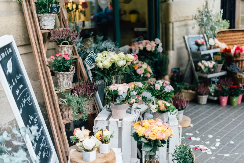 Sympathy floral tribute