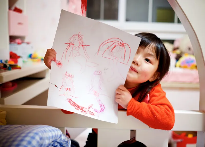 Preschool children learning together
