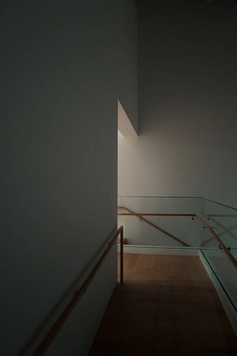 Timber staircase fit-out for loft access