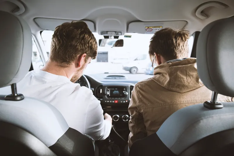 Intensive driving course in a tuition car